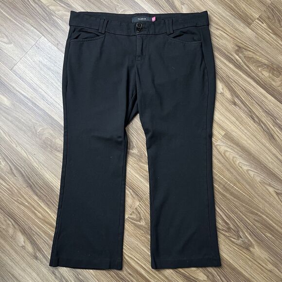 Torrid Black Boot Cut Pants - Picture 3 of 13